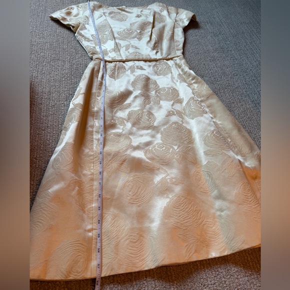 Vintage Brocade Johnny Herbert Dress - Picture 13 of 15